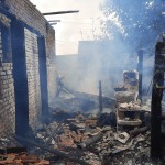 Incendiu violent într-o gospodărie din Hârtiești (1)