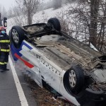 Accident rutier în localitatea Valea Mare Pravăț (1)