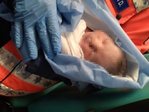 O femeie a născut într-o ambulanță SMURD