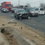 A intrat pe contrasens şi a făcut accident (3)