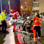 Accident rutier, cu victimă pieton, pe Calea București, din Pitești (4)