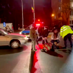 Accident rutier, cu victimă pieton, pe Calea București, din Pitești (9)