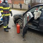 Accident rutier în localitatea Coșești (1)