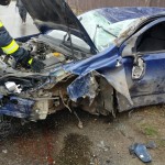 Accident rutier în localitatea Coșești (4)
