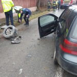 Accident rutier în localitatea Coșești (5)