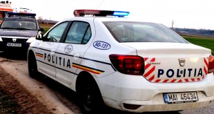 Poliţist din Costeşti, acroşat de maşină