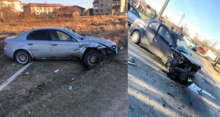 Accident cu două maşini şi un pieton la Bârla (3)