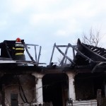 Incendiu casă comuna Topana (1)