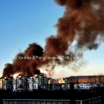 Incendiu de vegetație uscată în cartierul Tudor Vladimirescu (3)