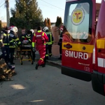 Persoană surprinsă sub un mal de pământ, în cartierul Trivale (18)