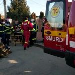 Persoană surprinsă sub un mal de pământ, în cartierul Trivale (20)