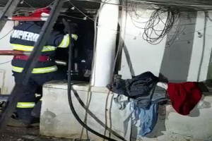 barbat decedat incendiu comuna Teiu
