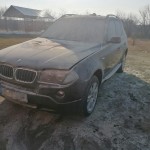  BMW X5 în flăcări la Buzoeşti  (2)