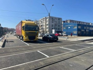 Traficul pe strada Lânăriei, reluat