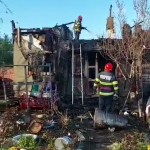 Incendiu într-o gospodărie din localitatea Rociu (2)