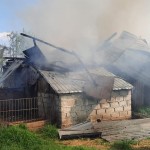 Incendiu la un fânar în localitatea Căteasca (1)