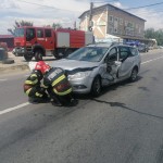 Accident rutier în localitatea Lunca Corbului (1)
