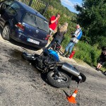 Accident cu motociclist la Corbeni (1)