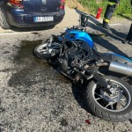 Accident cu motociclist la Corbeni (2)