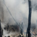 Incendiu locuință Costești, strada Zorile (2)