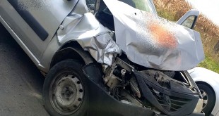 Accident cu două autoturisme - Albota