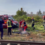 Accident feroviar- strada Gavenii Pitești (3)