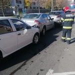 Accident rutier în zona liceului Alexandru Odobescu (2)