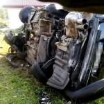  Autoturism răsturnat Dobrești, sat Furești  (3)