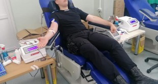 Jandarmii donează sânge (2)