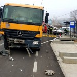 Accident rutier pe raza localității Buzoești (1)