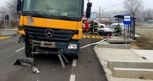 Accident rutier pe raza localității Buzoești (1)