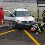 Accident rutier pe raza localității Buzoești (2)