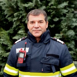 Florian, pompier la ISU Argeș