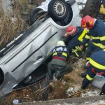 autoturismul cazut pârâul Dâmbovnic-Rociu