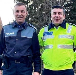 Eroii zilei, doi polițiști de la Valea Mare Pravăț (1)