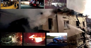 Șapte incendii și patru accidente rutiere în ultimele 24 de ore