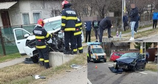 Accident rutier în localitatea Schitu Golești - Lăzărești (1)