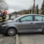  Impact între două mașini în zona străzii Dragalina din Câmpulung (1)