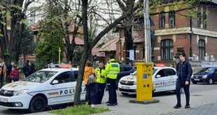 Accident cu pieton în zona liceului I. C. Brătianu din Pitești