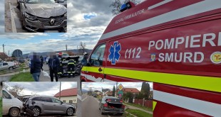 Accident cu trei mașini în localitatea Schitu Golești