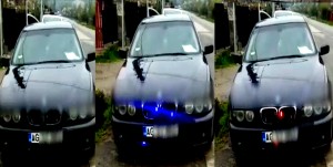 Și-a transformat BMW-ul în autospecială de Poliție! (1)