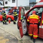 Accident cu două mașini în Curtea de Argeș (2)