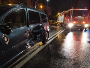 Accident cu două victime pe strada Gheorghe Șincai