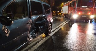 Accident cu două victime pe strada Gheorghe Șincai