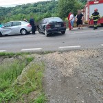 Accident cu trei autoturisme Drăganu (1)