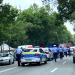 Accident rutier între trei autoturisme Pitesti (1)