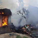  Incendiu violent la o casă din comuna Mușătești (2)