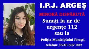 Minoră dispărută de la domiciliu (1)