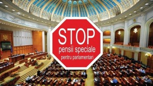 Pensiile speciale ale parlamentarilor au fost eliminate