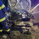 Accident cu două victime în comuna Negrași (3)